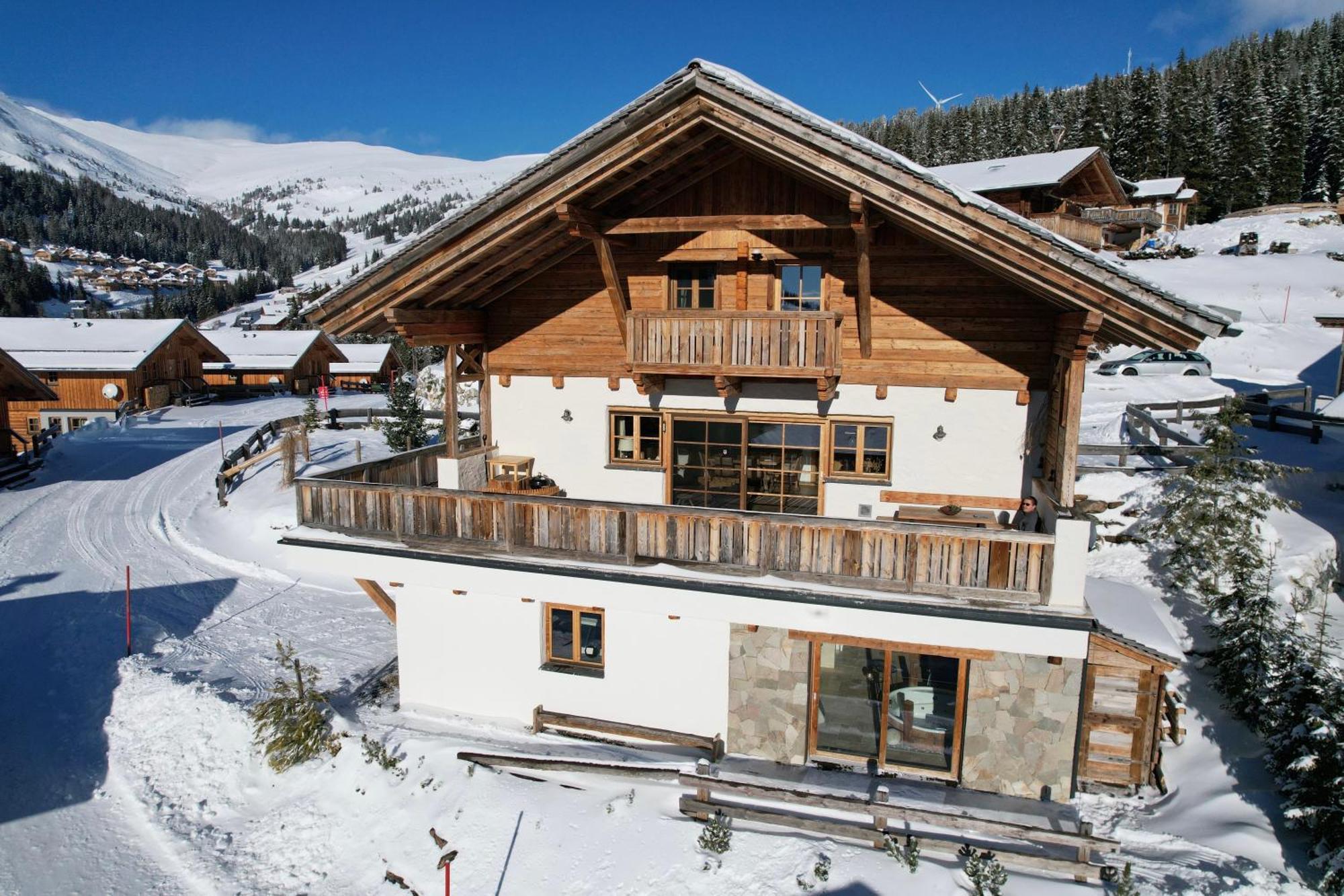 Almhaus Chalet Lachtal Oberwoelz Stadt Esterno foto