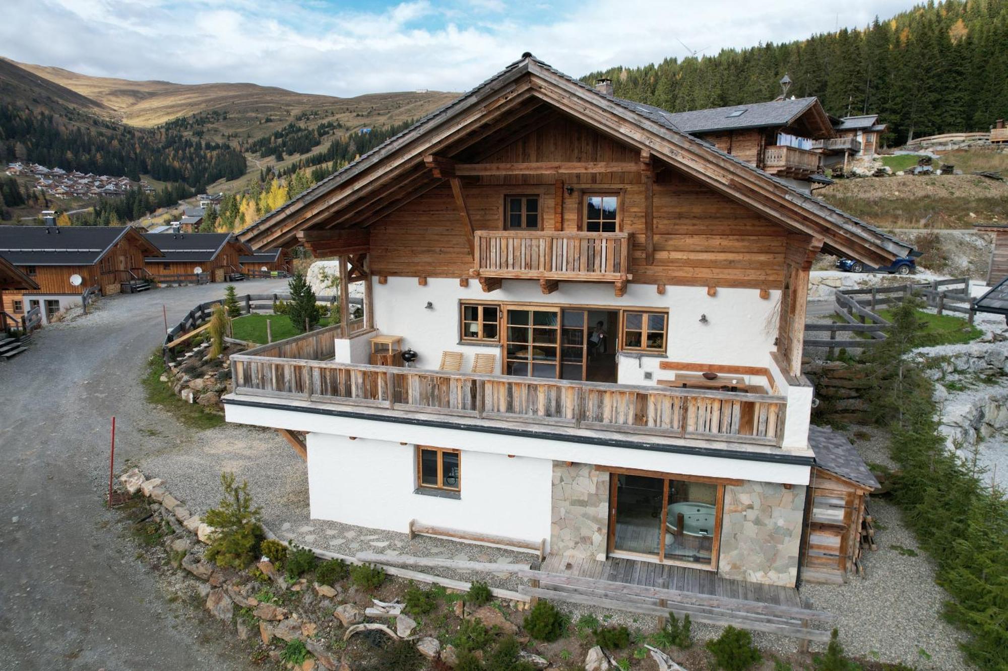 Almhaus Chalet Lachtal Oberwoelz Stadt Esterno foto
